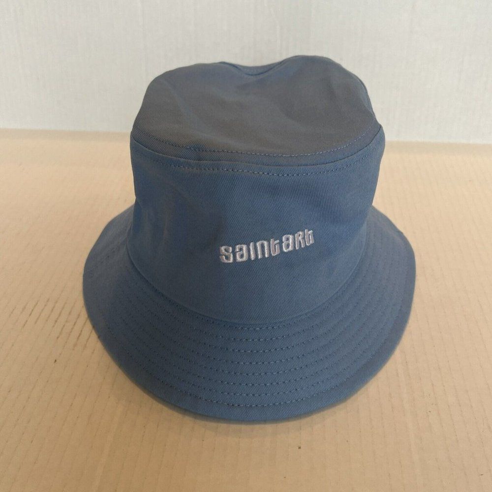 SaintArt Blue Bucket Hat Sz M Boonie Brim Sun Safari Summer Camping Beac… - Picture 12 of 12